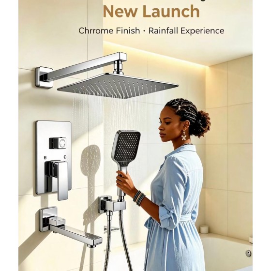 N83-NGN chrome shower 5ways-STOCK
