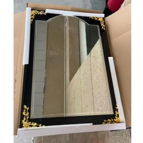 T135 50*70 standard mirror with patterns,frameless