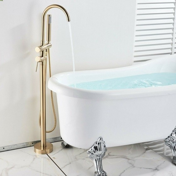 D85D GOLD BATH MIXER