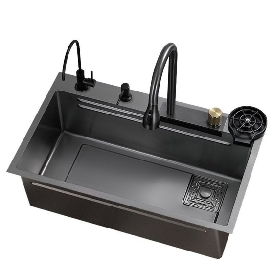 T311-NGN BLACK 75*45CM SINK,STOCK