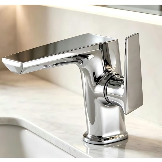 8007 chrome and other color  basin mixer ,stock